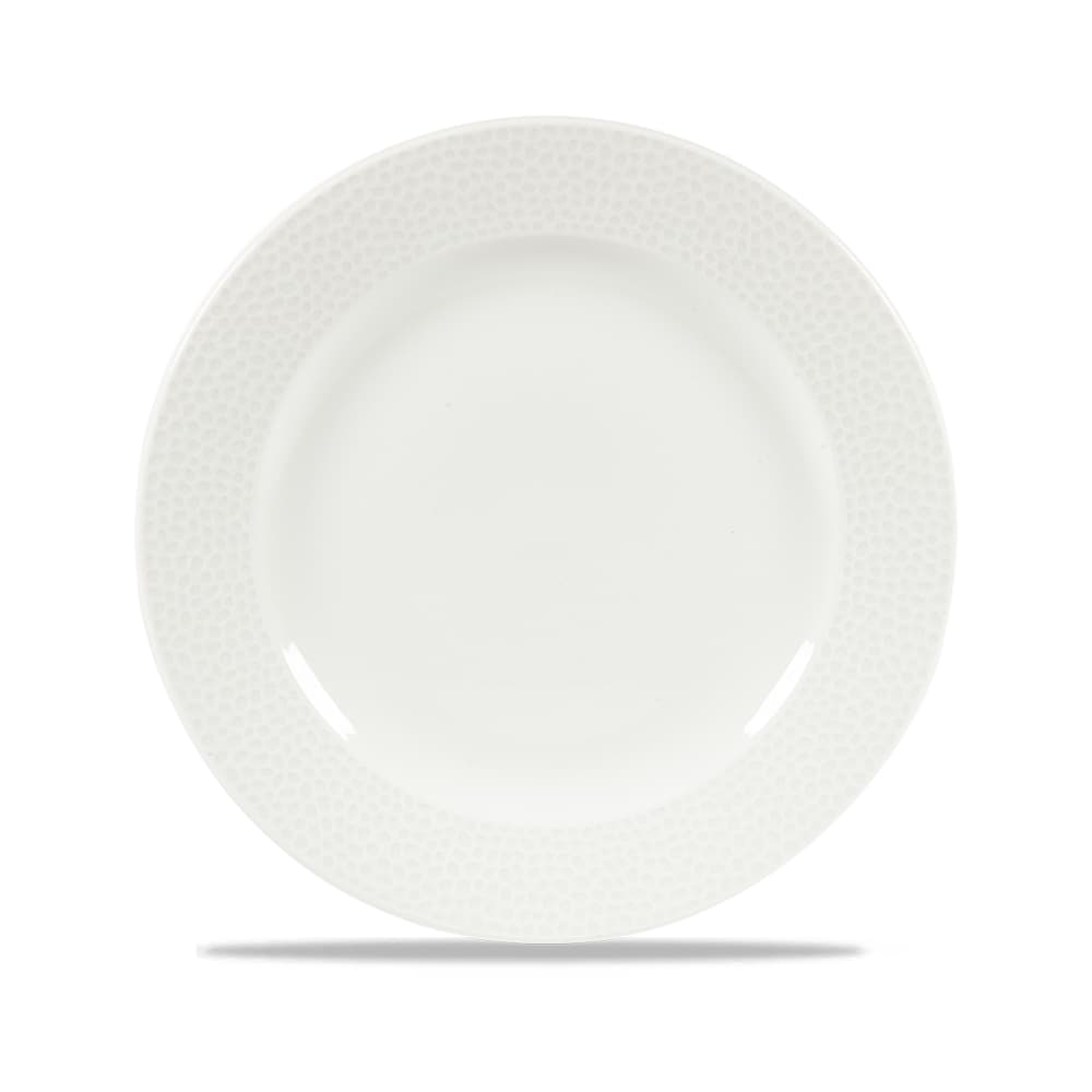 ISLA - WHITE - FOOTED PLATE 23.4CM (12)