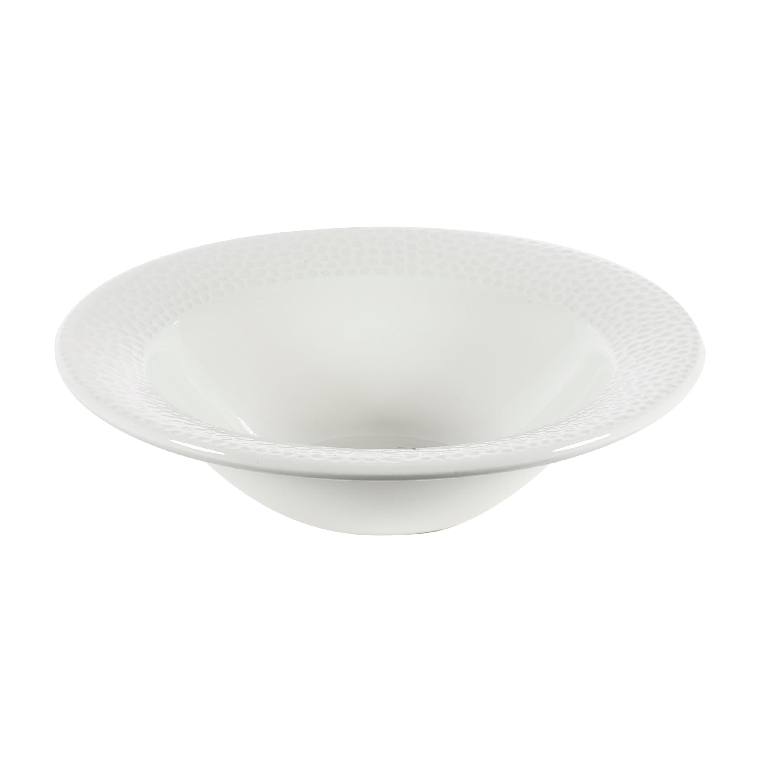 ISLA - WHITE - OATMEAL BOWL 17CM (12)