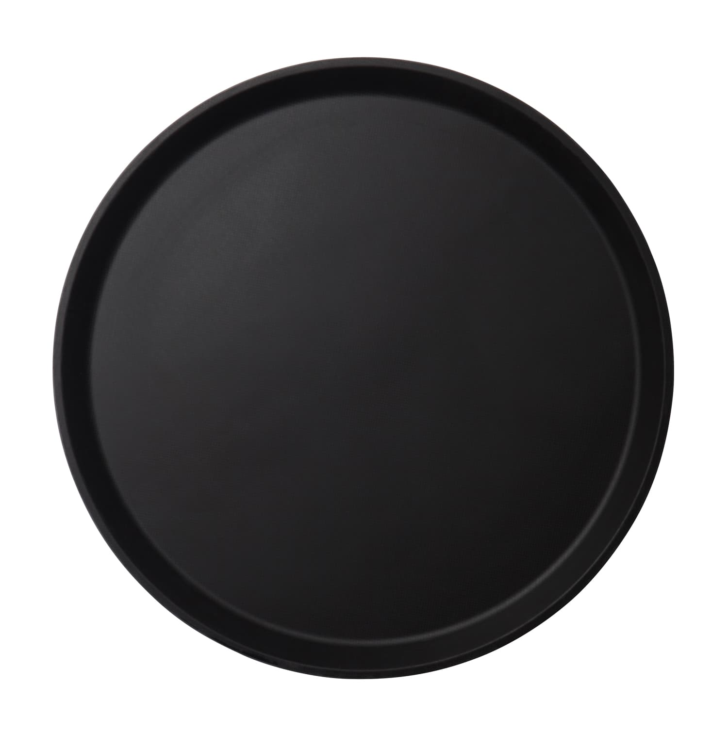 CAMTREAD NON-SLIP FIBERGLASS TRAY ROUND – 35.5CM BLACK