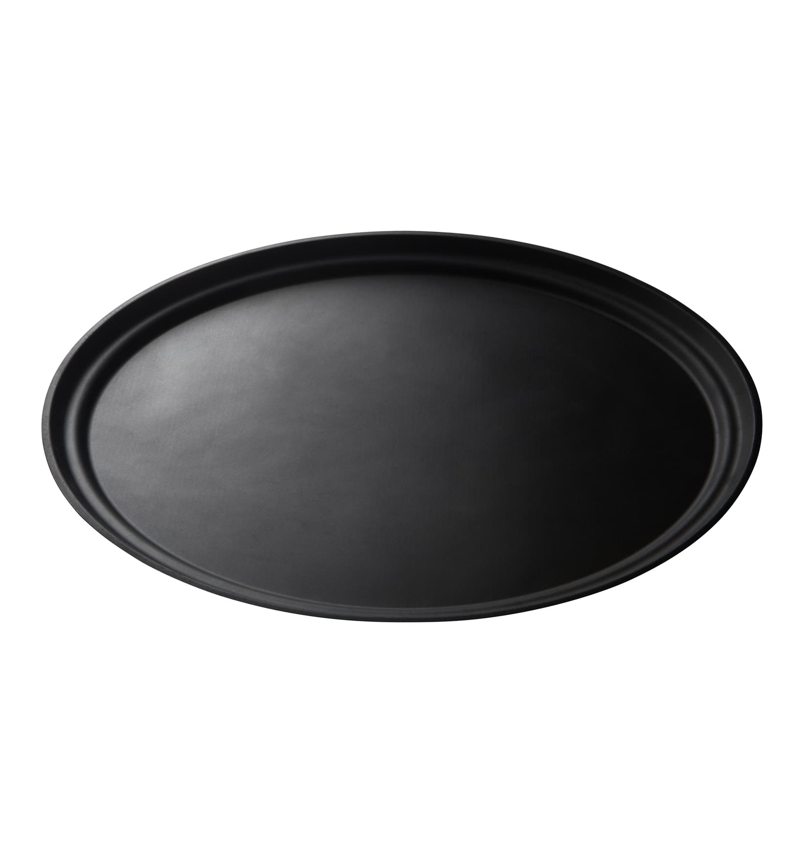 CAMTREAD NON-SLIP FIBERGLASS TRAY OVAL - 60CM W X 73.5CM L - BLACK