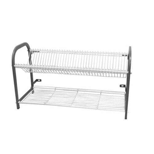 CROCKERY RACK WALL MOUNTED - 1105MM - 2 SHELF