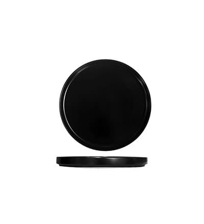 STUDIO BLACK PLATE - 23.5CM (24)