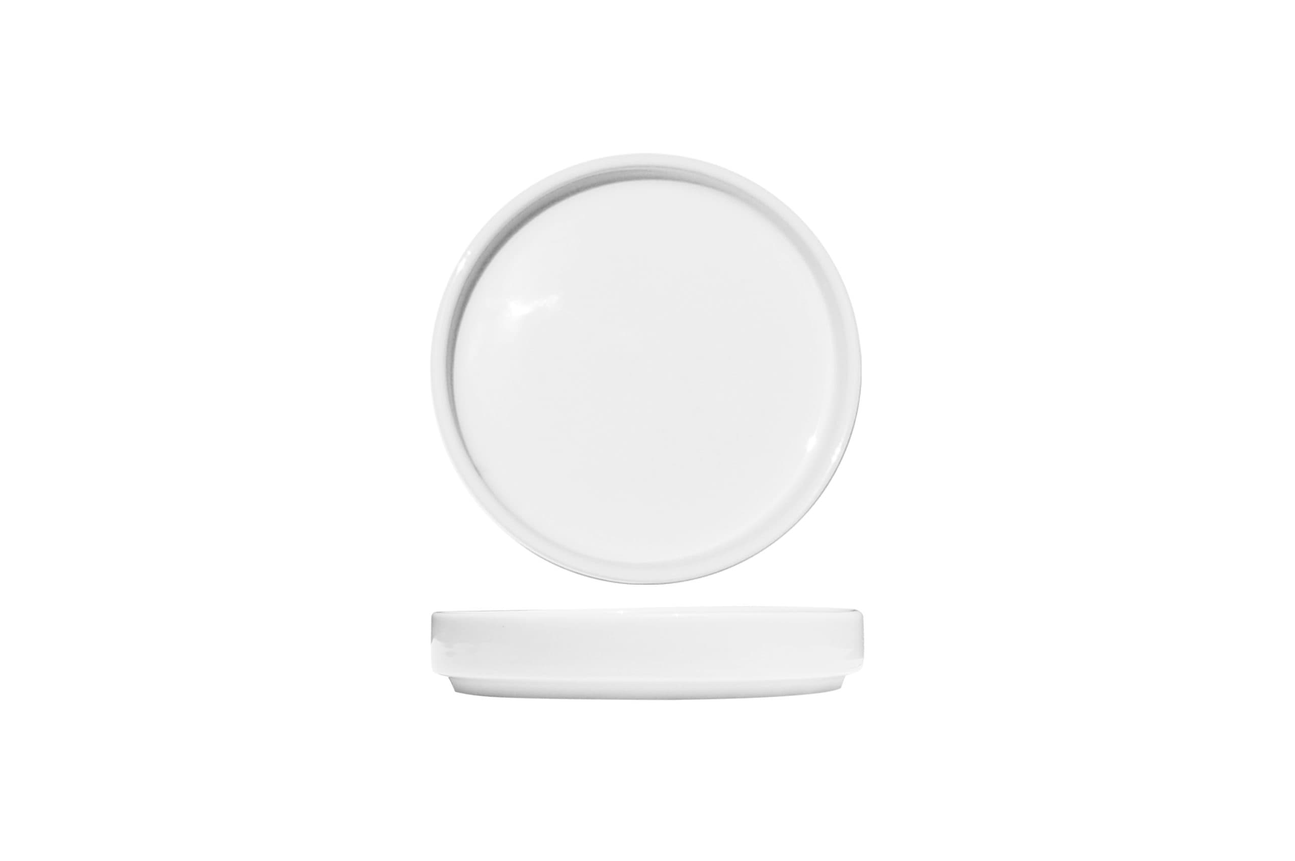 STUDIO - WHITE - FLAT BOWL - 11CM (24)