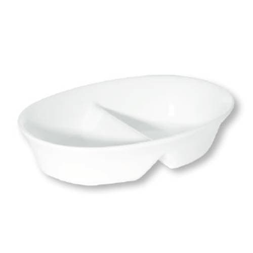 OVAL DIVIDED BOWL - 20CM (12)