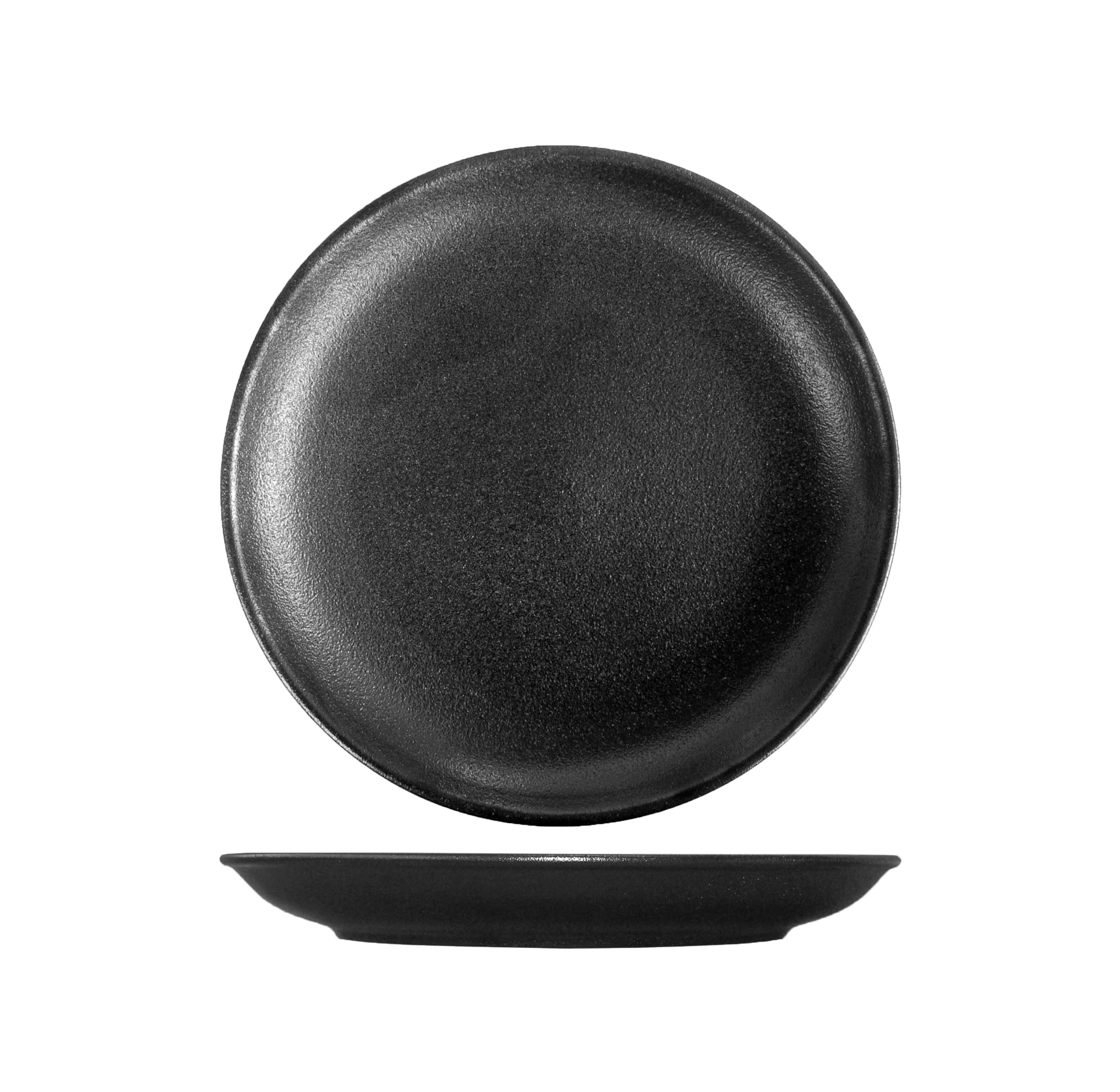 TEMPEST - BLACK - COUPE PLATE - 26CM (24)