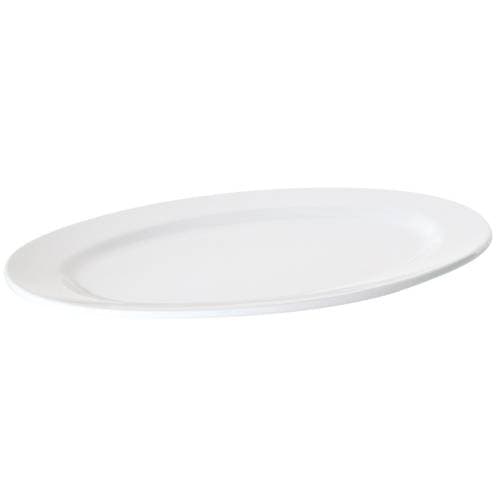 OVAL RIMMED PLATTER - 36CM (12)