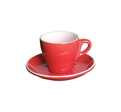 CAPPUCCINO CUP RED - 16CL (12)