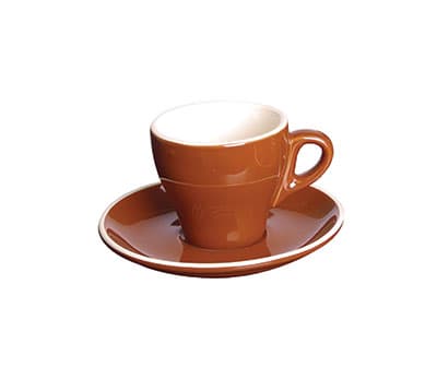 CAPPUCCINO SAUCER BLACK - 16CM (12)
