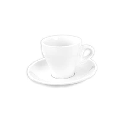 CAPPUCCINO SAUCER WHITE - 16CM (12)