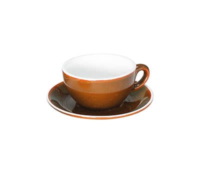 OPEN CAPPUCCINO CUP BROWN - 21CL (12)