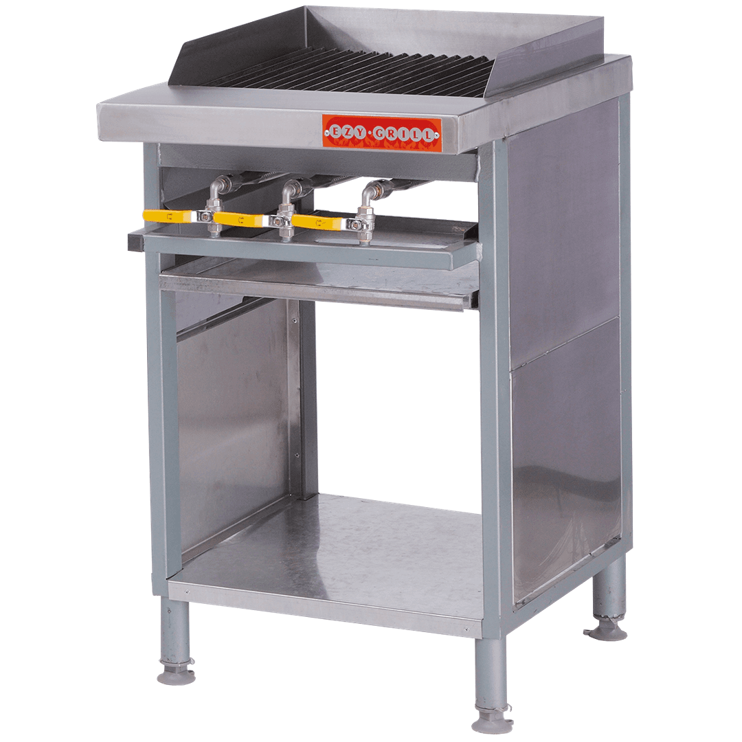 3 Burner floor model griller - 530 x 660 x 880 mm