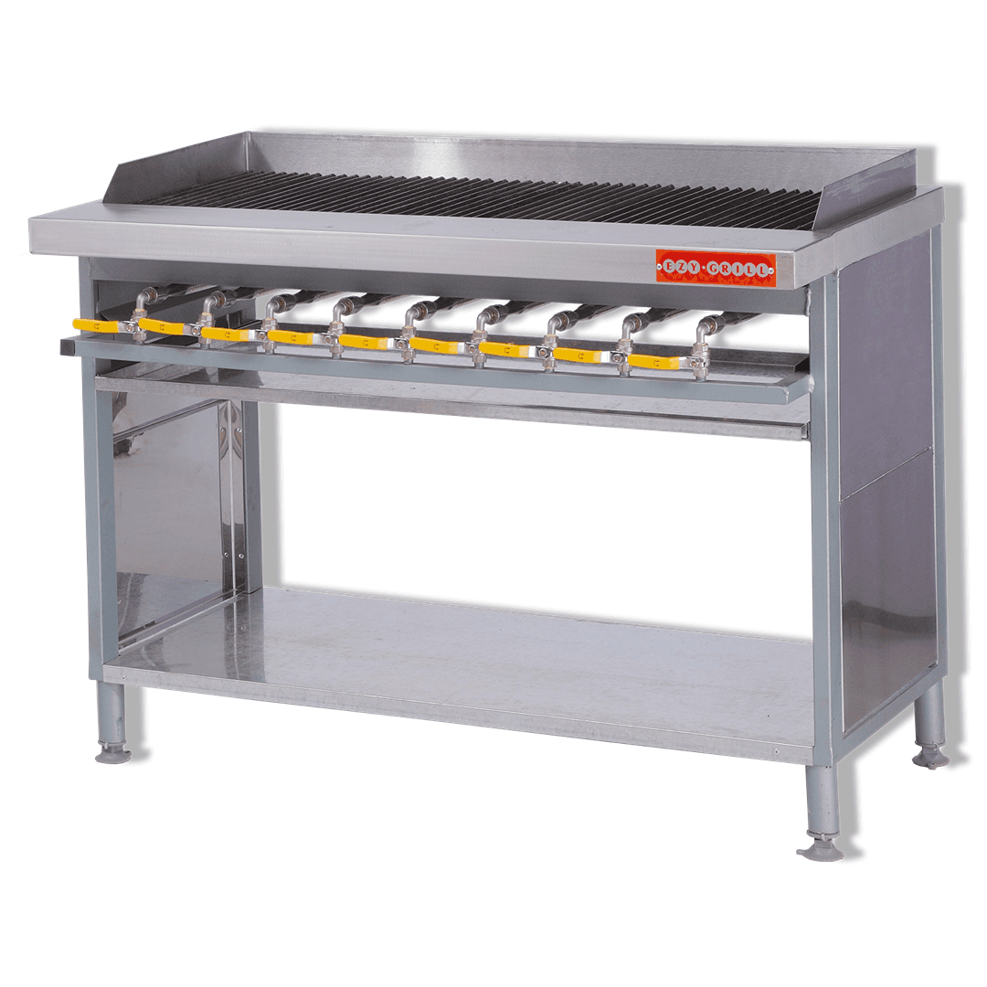 9 Burner floor model griller - 1190 x 660 x 880 mm