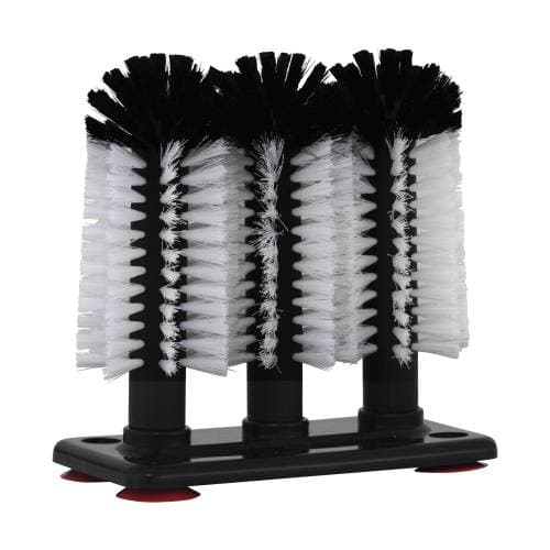 GLASS WASHER - MANUAL 3-HEAD - 200MM
