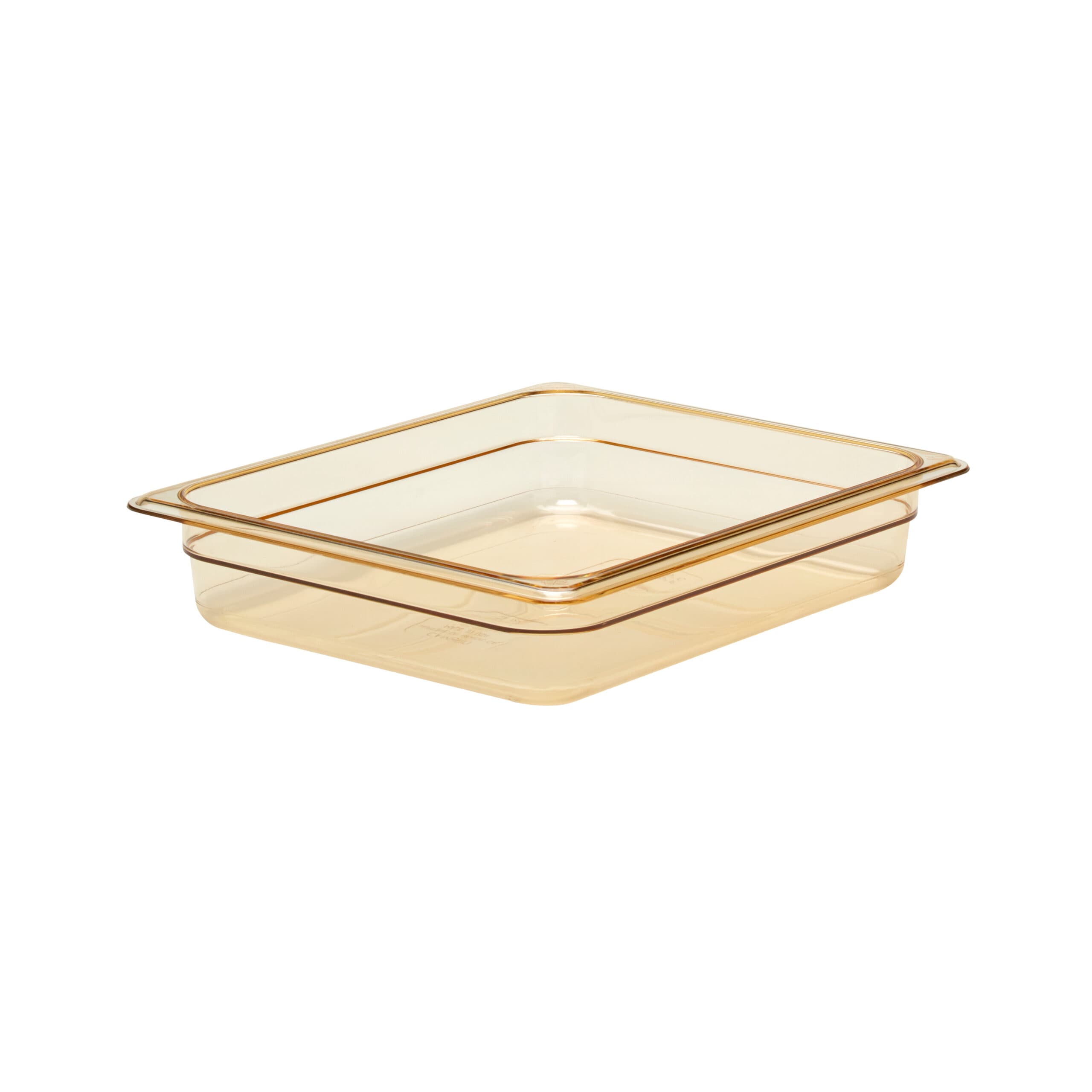 HIGH HEAT 1/2 GN FOODPAN - AMBER - 65MM - HALF - 3.9LT