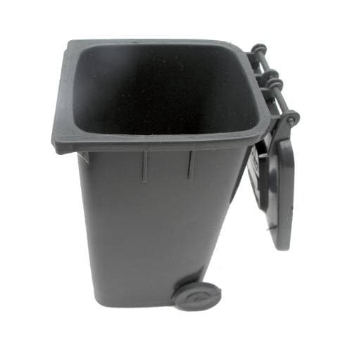 MOBILE REFUSE BIN 130LT (CHARCOAL) GENERAL WASTE