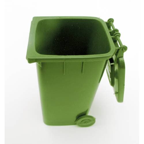 MOBILE REFUSE BIN 130LT (GREEN) ORGANIC WASTE