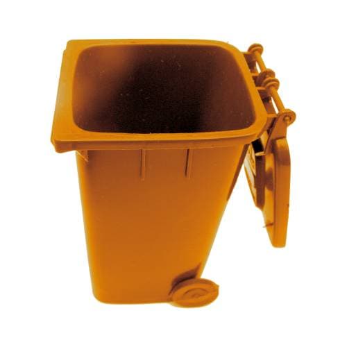 MOBILE REFUSE BIN 130LT (ORANGE) PAPER