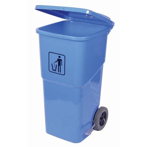 FOOT PEDAL WHEELY BIN - 120LT (BLUE)