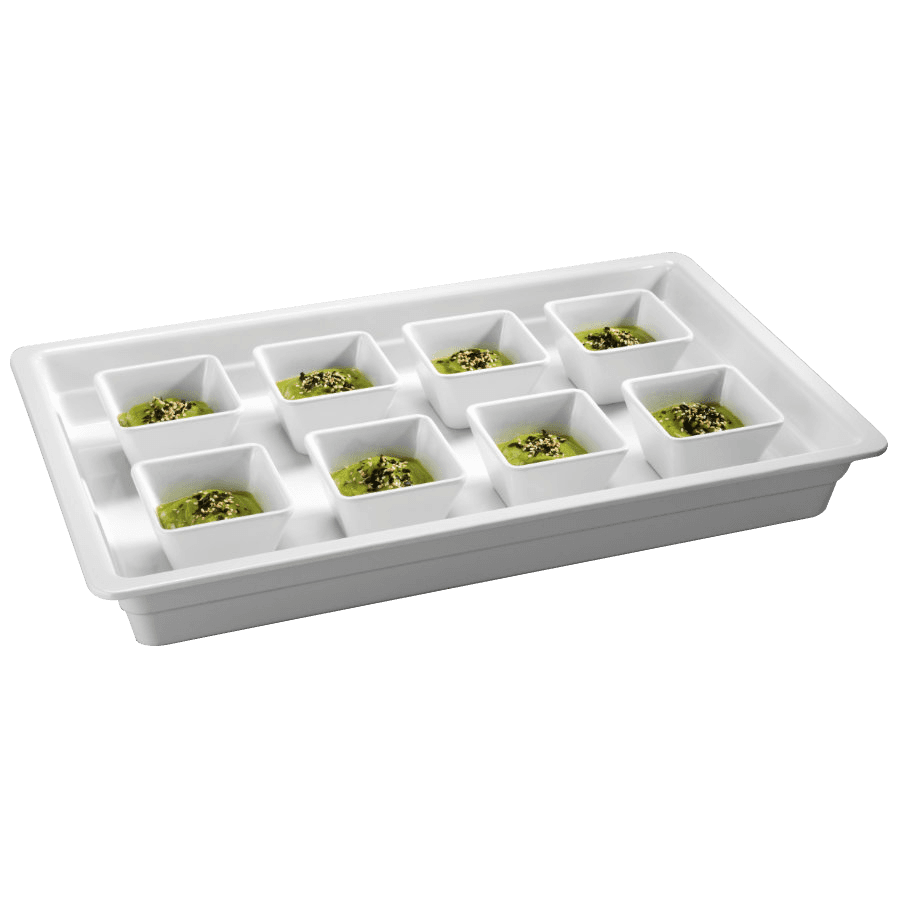 INSERT MELAMINE FULL (GN1/1) 65MM - WHITE
