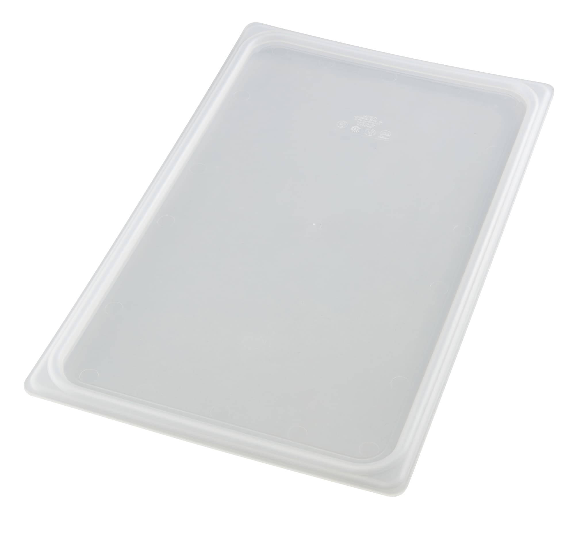 Polypropylene Translucent Snap on Seal Cover for 1/1 Pans