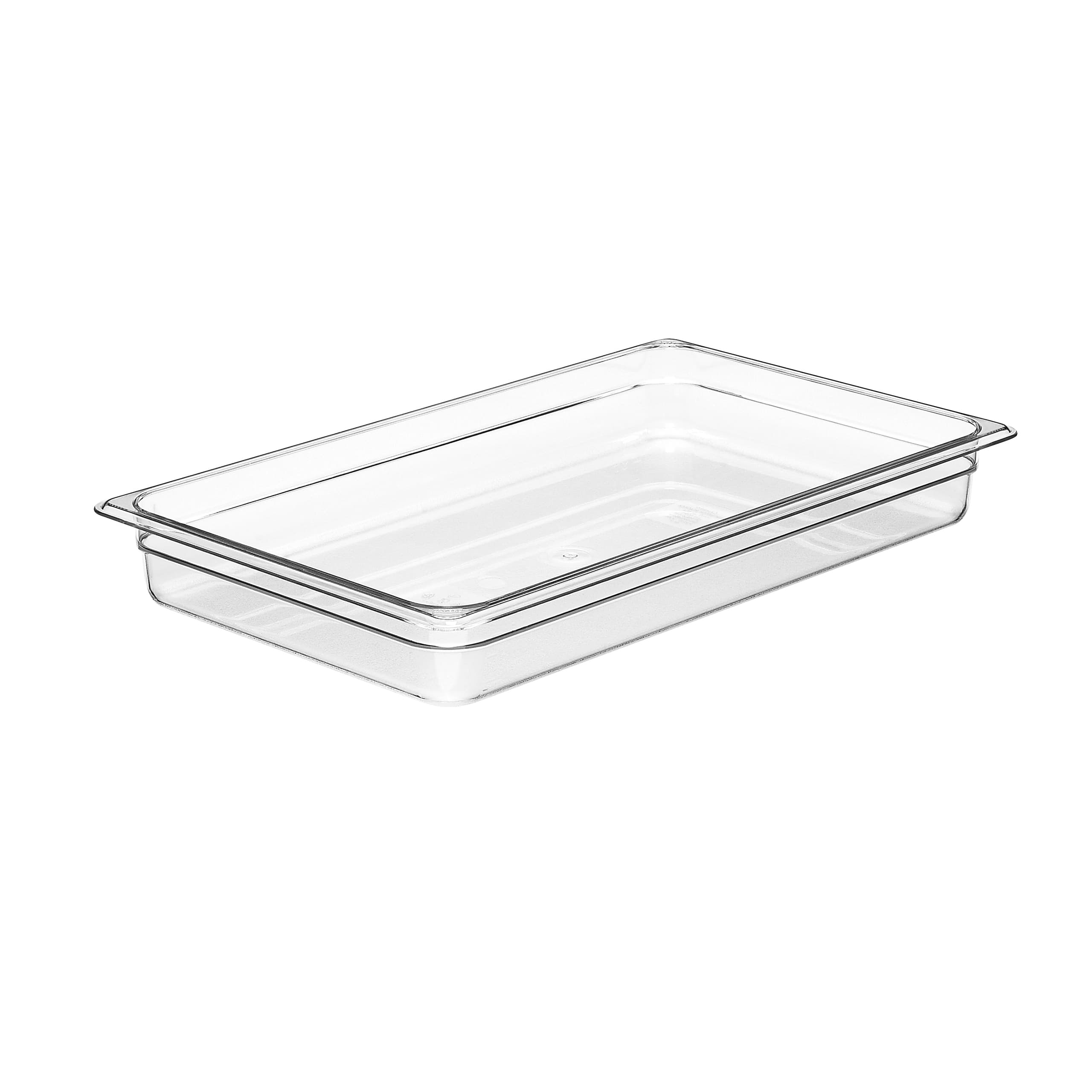 GN FOODPAN 1/1 POLYCARBONATE - CLEAR - 65MM - FULL - 8.5LT