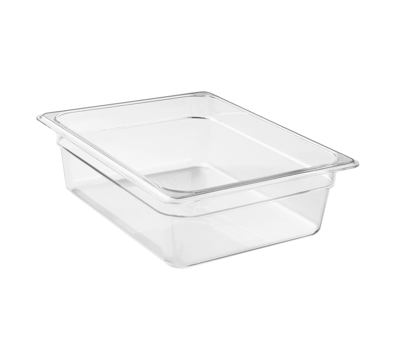 CAMWEAR POLYCARBONATE INSERT - CLEAR - 100MM - HALF - 5.9LT