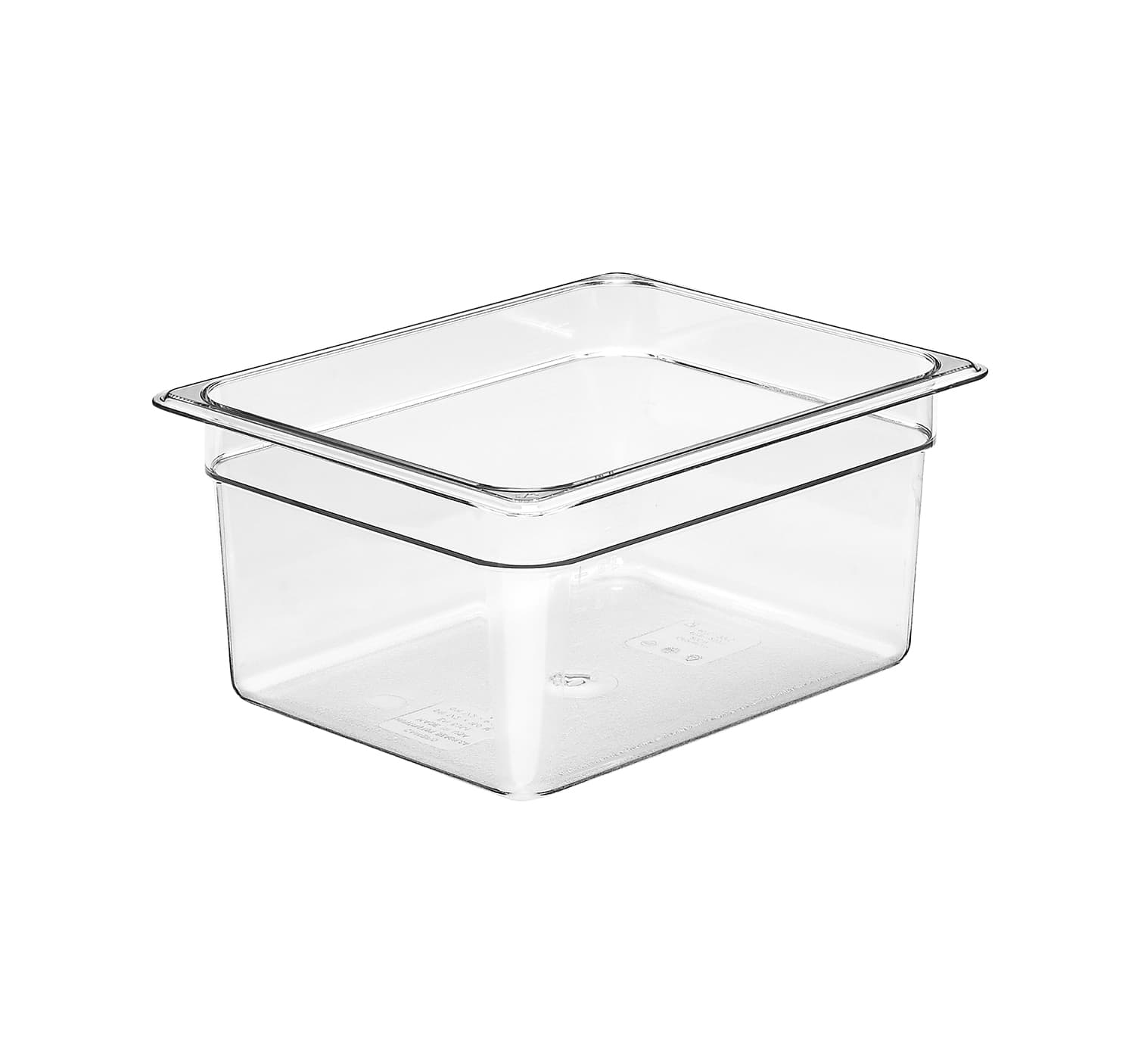 CAMWEAR POLYCARBONATE INSERT - CLEAR - 150MM - HALF - 8.9LT