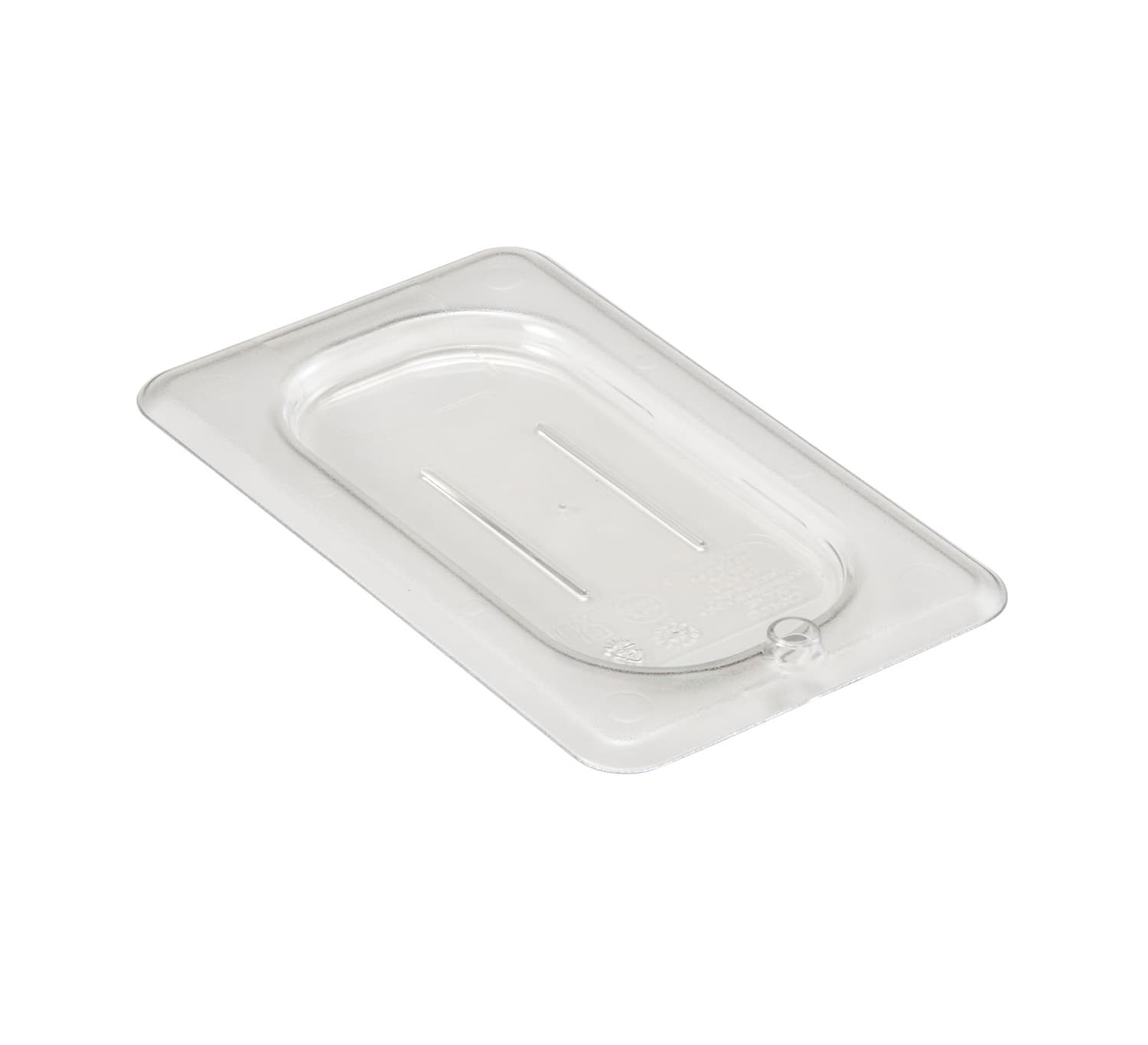 Polycarbonate Flat Cover Clear for 1/9 Foodpans