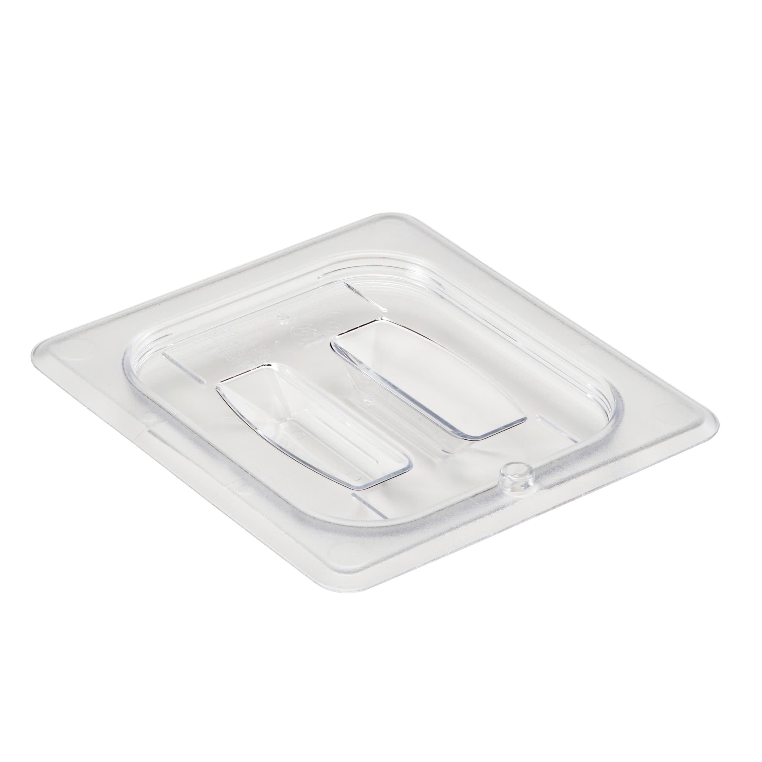 Polycarbonate Clear Lid with Handle for 1/6 Pans
