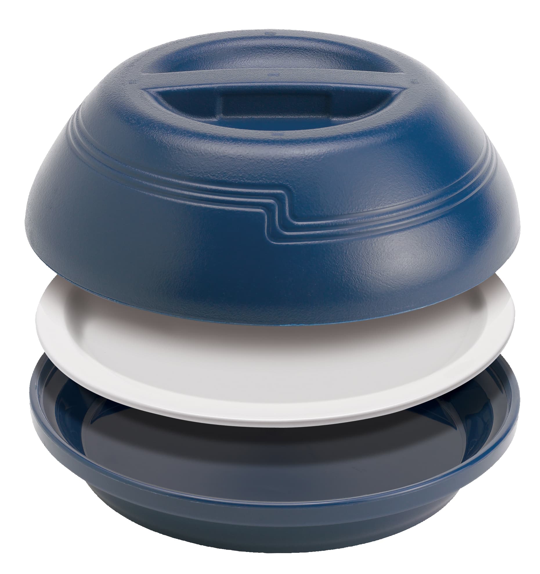 INSULATED LOW PROFILE DOME COVER - 260MM DIAMETER - 699MM HEIGHT- NAVY BLUE