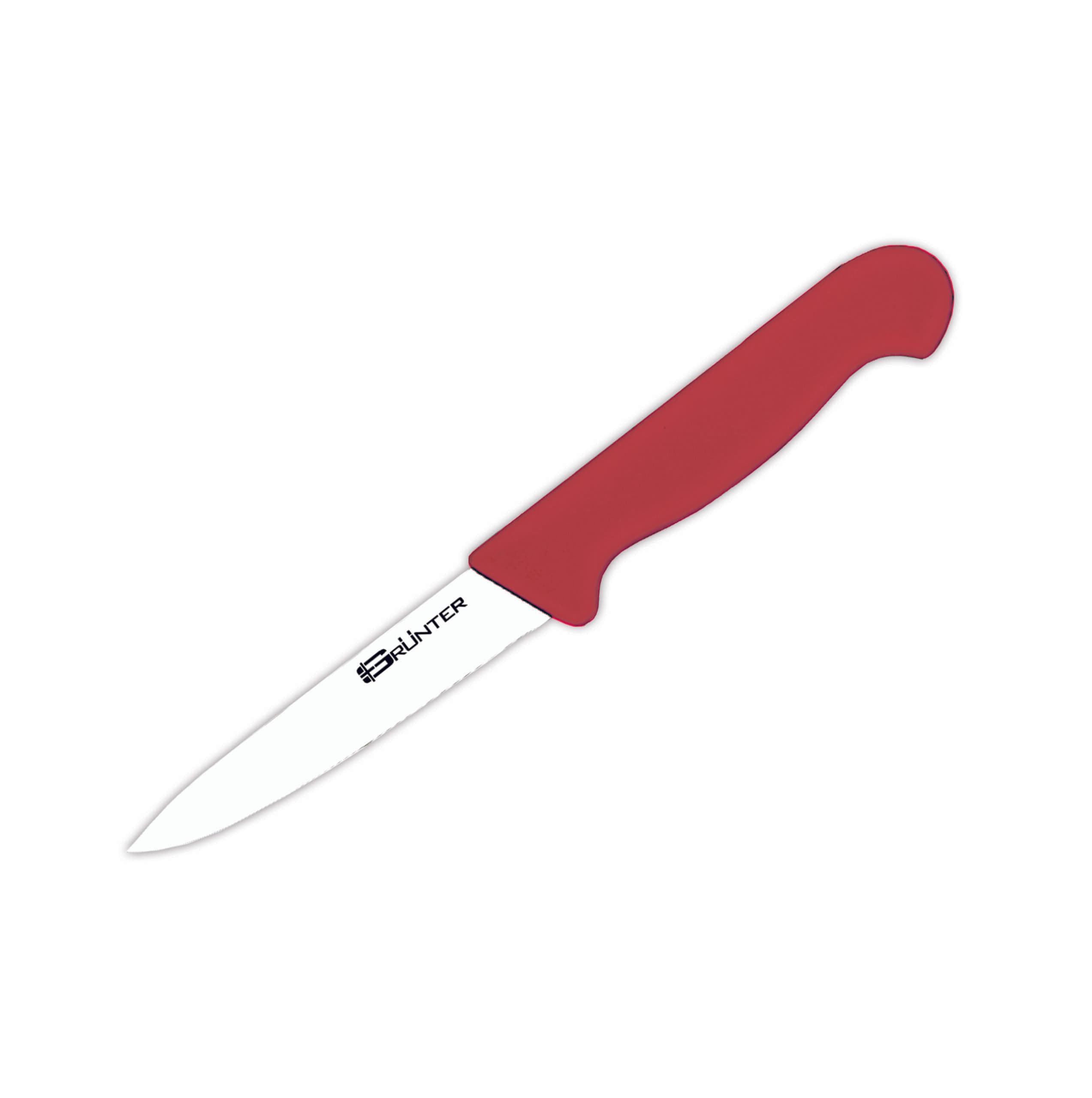 KNIFE GRUNTER - PARING 100MM (RED)