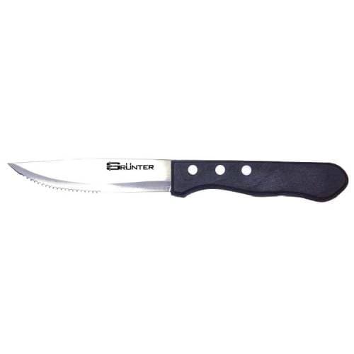 STEAK KNIFE BROAD BLADE - PLASTIC HANDLE