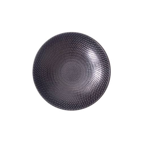 BLACK SWIRL - ROUND BOWL - 24CM (12)