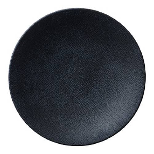 LEATHER – BLACK – STARTER / DESSERT PLATE – 23.5CM (12)