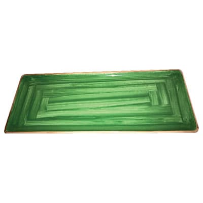 BUFFET TRAY GREEN – 49 X 20CM (1)