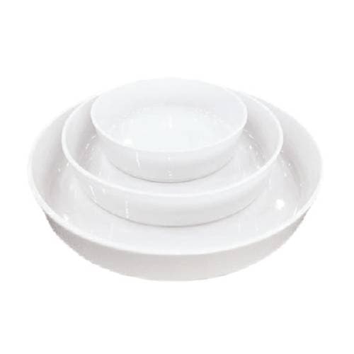 ROUND WHITE BUFFET BOWL – 26CM (1)