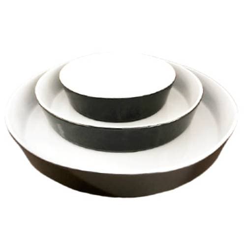 ROUND BLACK BUFFET BOWL – 43CM (1)