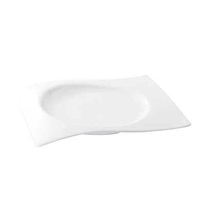 RECTANGULAR. PLATE - 30 X 25CM (6)