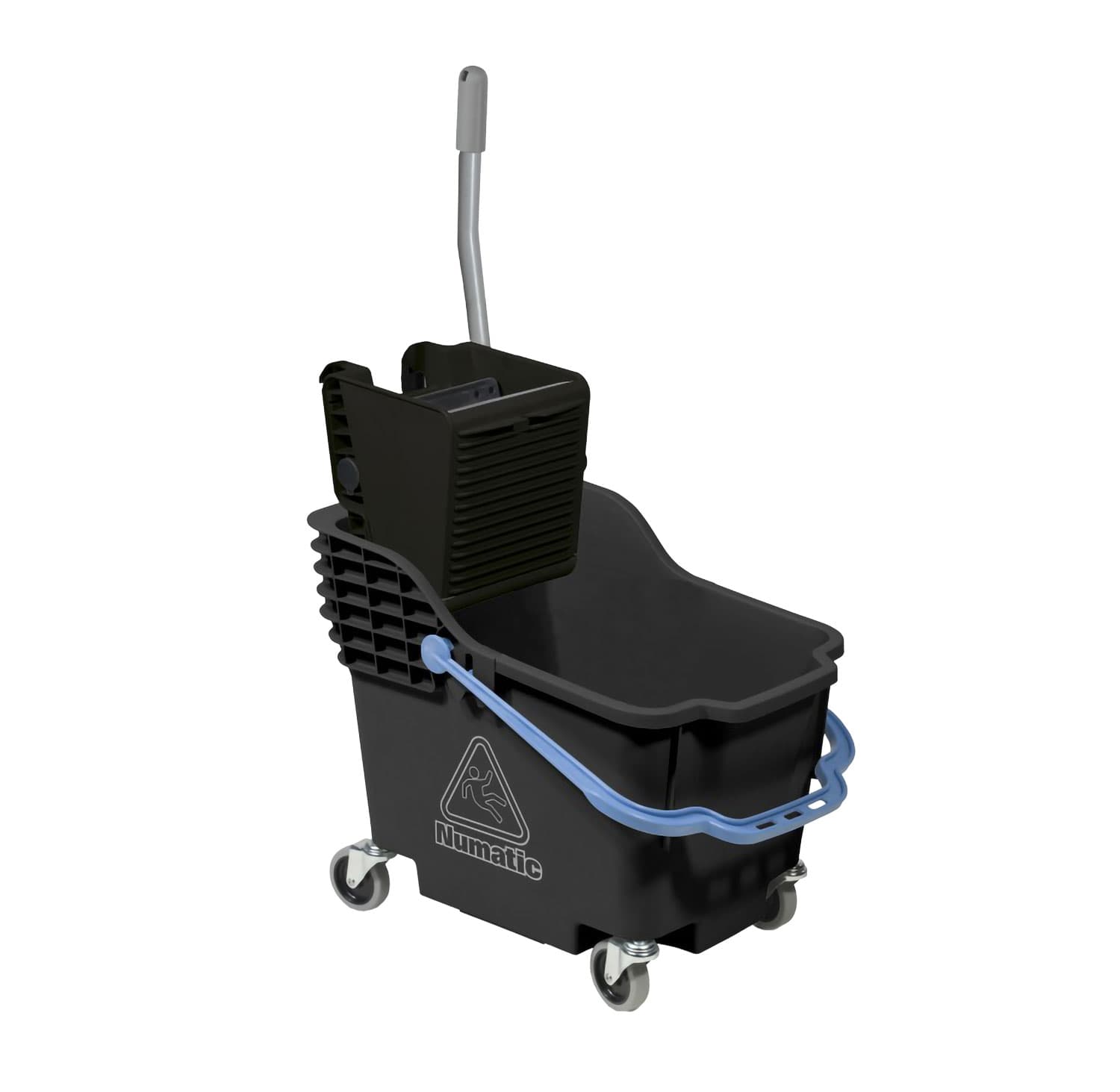 NUMATIC PLASTIC BUCKET & WRINGER - BLUE