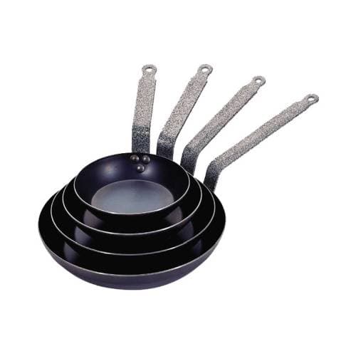 PAN BLUE STEEL – FRYING – HEAVY DUTY – 360MM