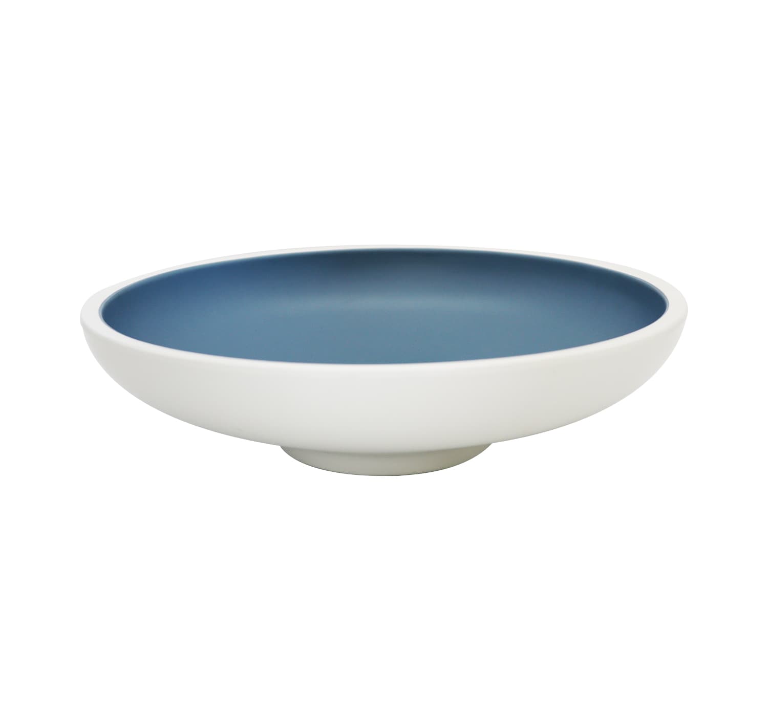 Platter Bowl Round 30cm - Smoke Blue