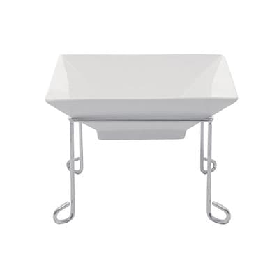 LARGE SQUARE BOWL STAND 210 X 150MM (1)