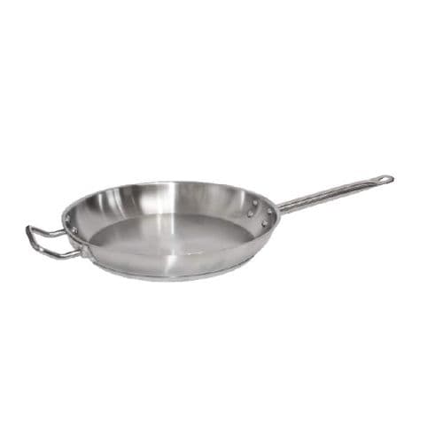 PAN S/STEEL FRY (VALUE) - (200MM X 40 MM)