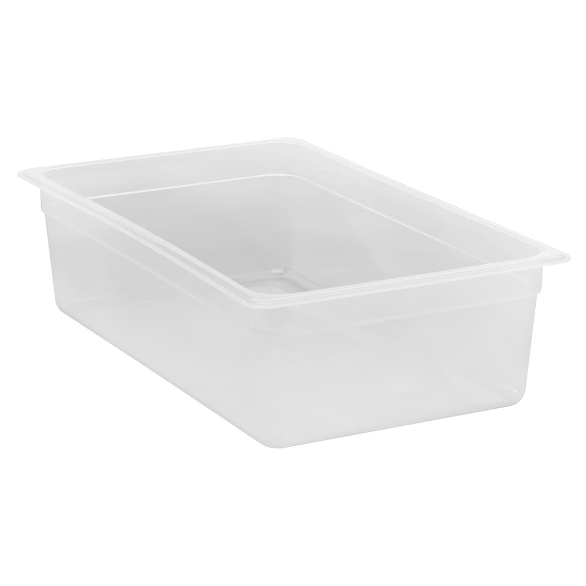 POLYPROPYLENE GN 1/1 FOODPAN TRANSLUSCENT - 150MM - FULL - 19.5LT
