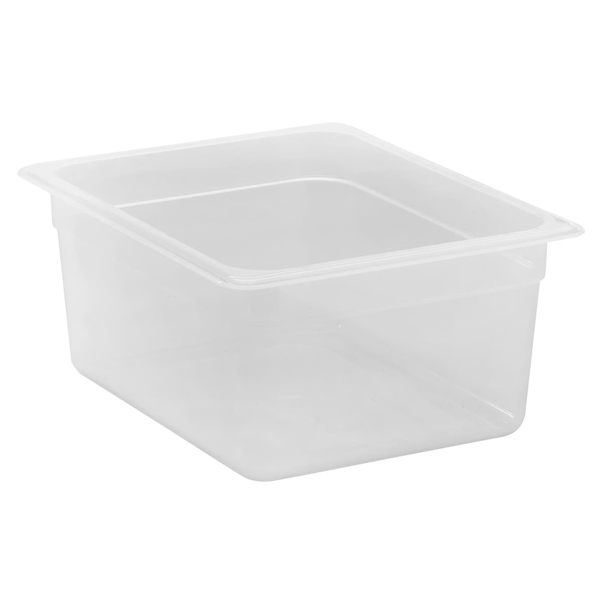 POLYPROPYLENE GN 1/2 FOODPAN TRANSLUSCENT - 150MM - HALF - 8.9LT