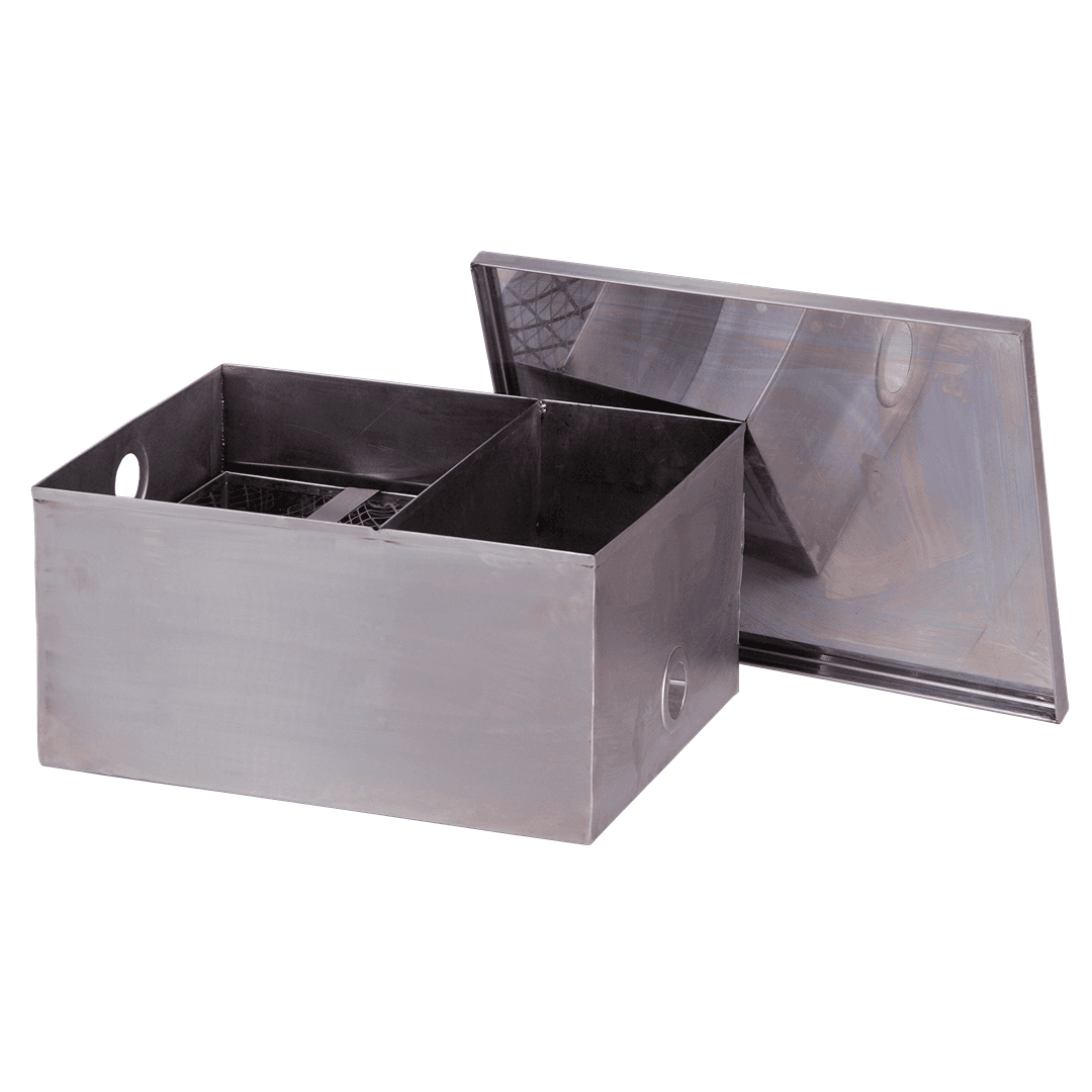 Stainless steel grease trap