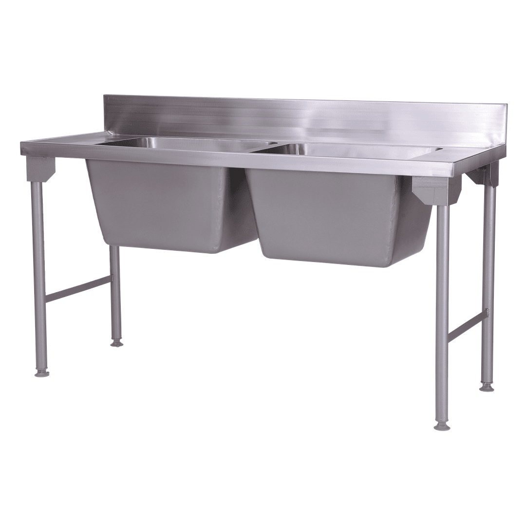 1700 mm Double pot sink