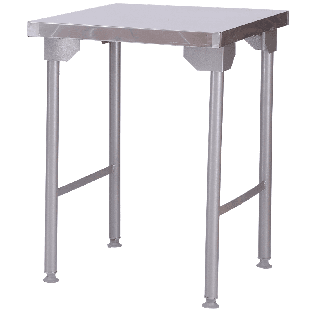 650 mm Plain top table - STAINLESS STEEL