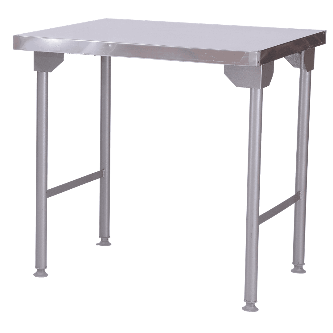 900 mm Plain top table - STAINLESS STEEL