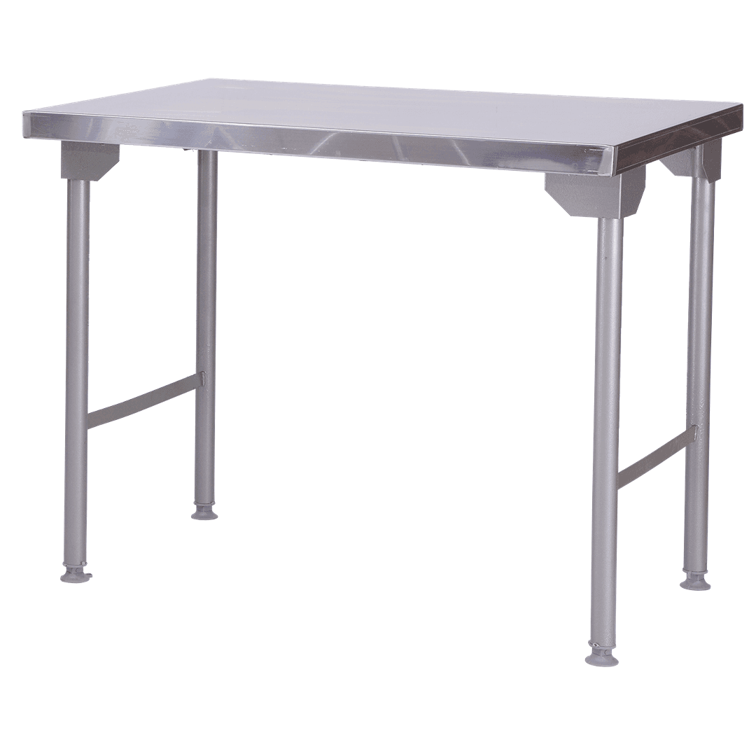 1100 mm Plain top table - STAINLESS STEEL